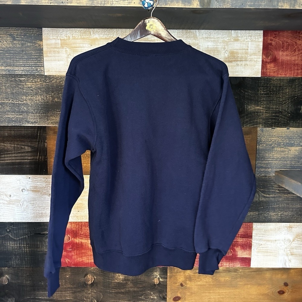 Vintage Soffe Heavy Sweats Duke University Sweatshirt Crewneck Large Mens Navy - Picture 3 of 5